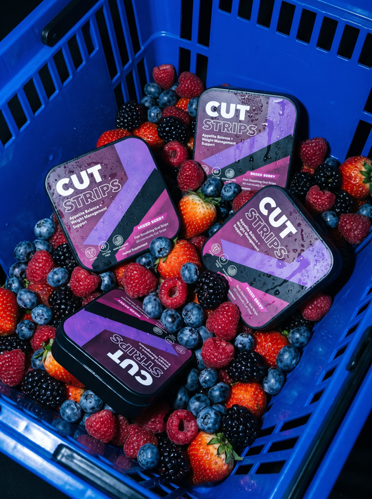 CutStrips Mixed Berry Appetite Control and Weight Loss Strips