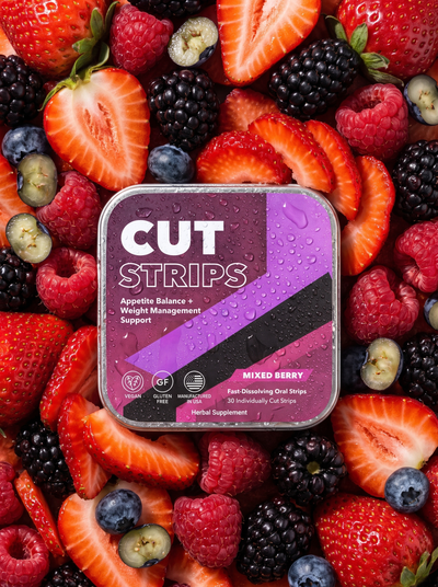 CutStrips Mixed Berry Appetite Control and Weight Loss Strips